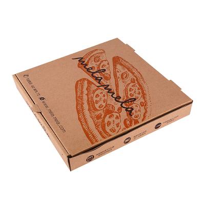 China Wholesaler Biodegradable Custom Printed Personalized All Size Pizza Corrugated Paper Box for sale