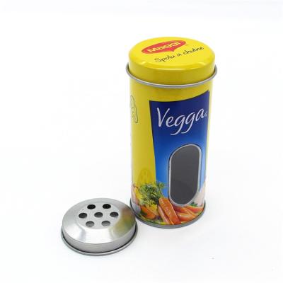 中国 Spice Tin Can Packaging CMYK Printing Round Metal Tin Box Spice Tin Box Packaging For Spice 販売のため