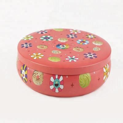 China Special Shaped Cake Tin Gift Boxes For Cake , Printing Cartoon Style for sale