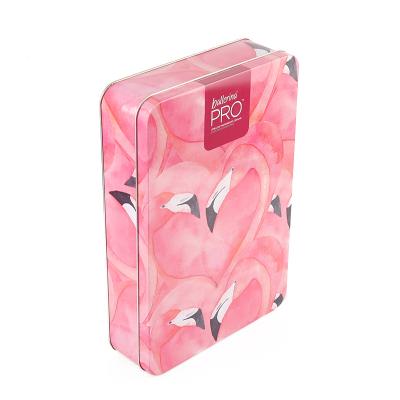 China Recycle Customized Cosmetic Tin Box Rectangle Metal Tin Box à venda