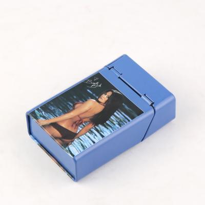 Κίνα Customized Tin Logo Rectangle Packaging Box Metal Tin Cigarette Boxes προς πώληση