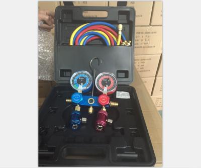 China Manifold Refrigeration Gauge Set HVAC System For New Type Refrigerant Tools For 1234yf PR-1234yf for sale