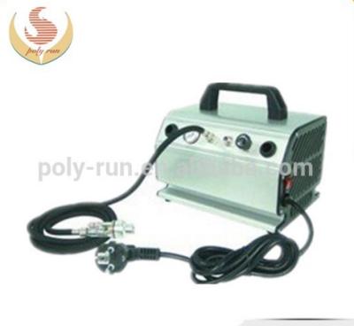 China OIL-LESS Piston 1/5HP Mini Oil Free Airbrush Compressor Used in Spraying Crafts, Cosmetics, Tattoo, Tanning DH179 for sale