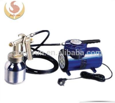 China OIL-LESS Portable Airbrush Compressor Mini Airbrush Make Up DH06K (CE/GS) for sale