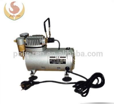 China OIL-LESS Mini Air Compressor AC Airbrush Make Up Compressor for tatoo makeup DH18K-2 (GS, CE, ROHS, ETL, CETL) for sale