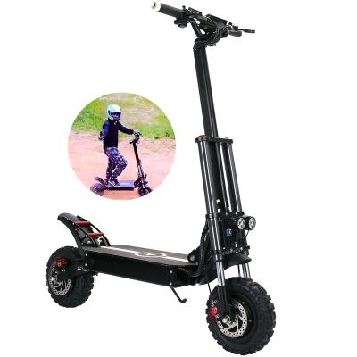 China 2021 Style Men's Electric Scooter Shock Absorption Two Motors 60V 2400W 3000W 3600W Modern Delivery For Big Man With Hydraulic Brakes for sale