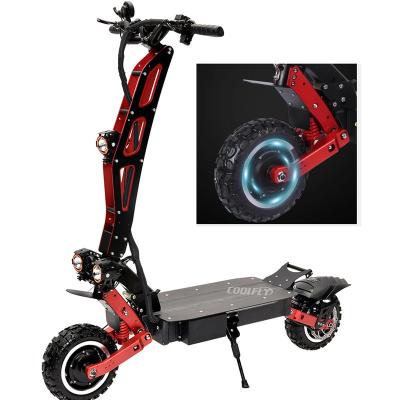 China Electric-scooter 6000w 60v double battery motors new product 11inch fat tires unisex original powerful pedal electric scooter for sale