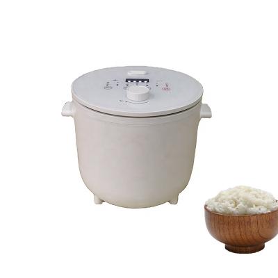 China Fashionable Smart Rice Cooker Digital LED Touch Screen 304 Stainless Steel Inner Pot 2L Mini White Rice Cooker for sale