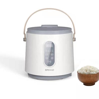 China Ntc Low Carbon Heat Senor Super Digital Reserve 24h Function Preprogrammed Fix 2L Capacity Mini Rice Cooker for sale