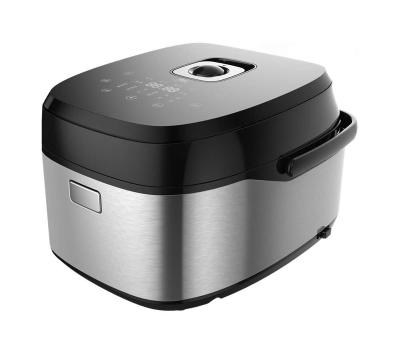 China Hotel 4L IH Touch Control Low Sugar Rice Cooker with Unique Nonstick No Coating Technology Equipped with Stainless Steel Pot for sale