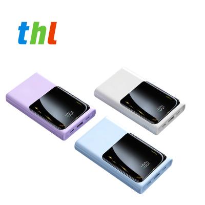 China Promotional fast charging thl 10000 mah led display power bank custom logo fast charging power bank 20w fast power bank for sale