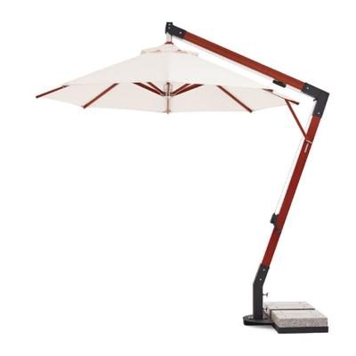 China 3m 4m Modern Leisure Parasol Hanging Umbrella For Garden Furniture Outdoor Yard Cantilever Patio for sale