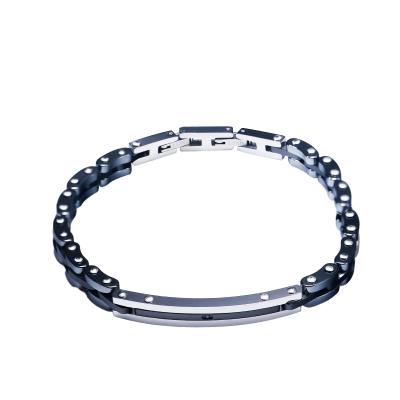 China 2022 Latest Fashion TRENDY Stainless Steel Men's Bracelet for sale