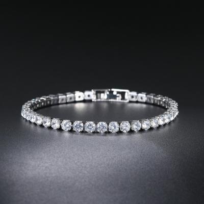 China CLASSIC Wholesale Jewelry Women Stainless Steel Bangle & Bracelet Hot Selling Gold Zircon Bracelets for sale