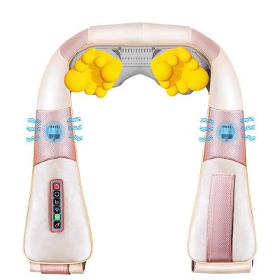 China Convenient Portable Kneading Body Neck And Back Cervical Spine Electric Massager Shiatsu Massager Shawl for sale