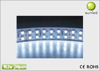 China 12V / 24V DC Flexible Led Strip Lights With 240 Led Per Meter for sale