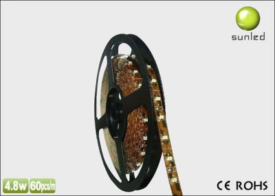 China 12V / 24V RGB Flexible Decorative Led Strip Lights, 3528 4.8W emergency hallway lighting for sale