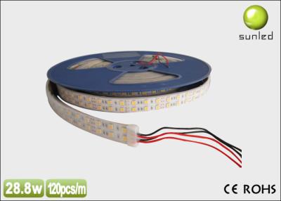 China 5050 IP20 Non Waterproof Led Strip Lights Flexible Warm White / White for sale