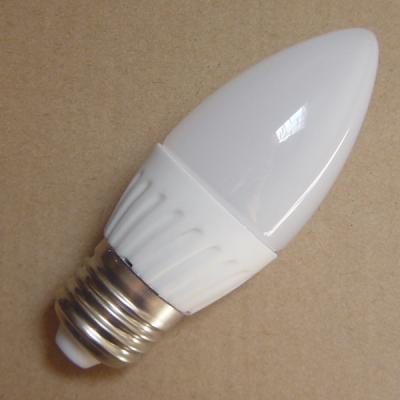 China 3W 270lm - 300lm E14 Dimmable decorate ceramic and glass Led Candle Light Bulbs for sale