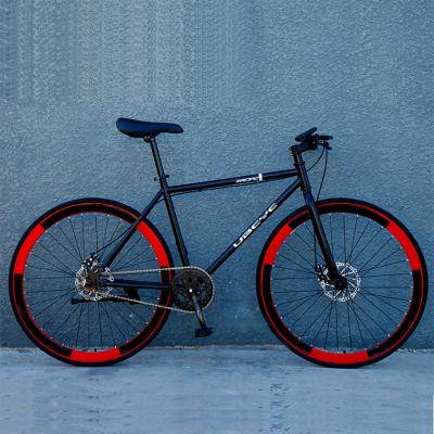 China OEM 21 speed china road bike steel bicycle/wholesale 700c stroke cheap bikes/high quality sport roadbike cycle with carbon frame for men for sale