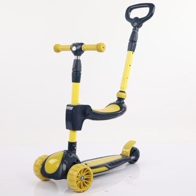 China China plastic manufacturer new designed 5 in 1 cheap kids scooter price times 5 in 1 multifunctional push scooter for kids scooter for sale