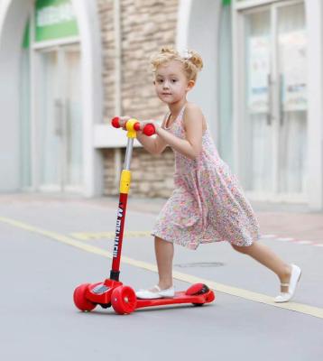 China Plastic factory cheap kids scooter with seat/wholesale 3 wheels scooter for kids kick scooters foot scooters child for sale for sale