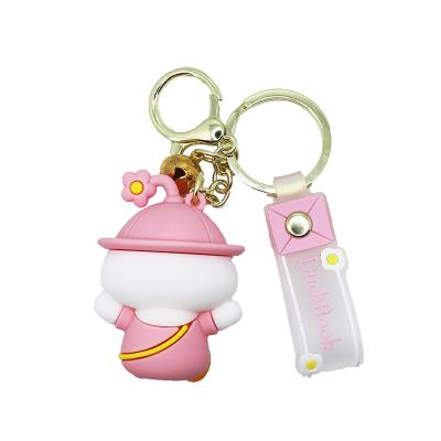 China Eco-Frendly Cute Anime Customized To Make Your Own Logo In Any Color Key Chain for sale