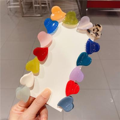 China Fashion Korean Style Little Cute Love Shape Headdress Women Hair Clips Hair Accessories Hair Claw for sale