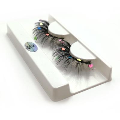 China 3d 5d effect festival christmas prom butterfly eyelash 25 mm mink lashes private label with box custom made for sale