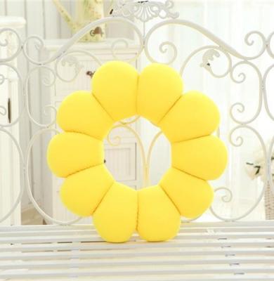 China Gifts or Creative Colorful 2017 Promotion PP Cotton Flower Shaped Cushion Stuffed Plush Toy for sale