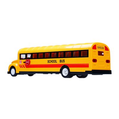 China 4 channel rc toys die cast mini remote control school bus for sale for sale