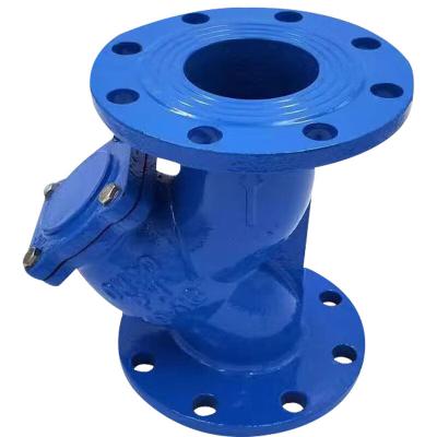 China Manufacturing Plant PN10 PN16 DN100 DIN3202 F1 Cast Iron Ductile Iron flange Y- Strainer for sale