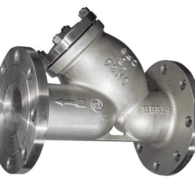 China Manufacturing Plant Flanged Y Strainer ductile Iron Y-type flange end Strainer For water for sale