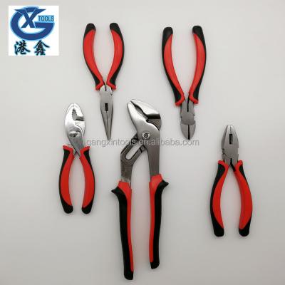 China MULTI FUNCTIONAL Manufacturing Factory Hand Tools 5 PCS Pliers Set for sale