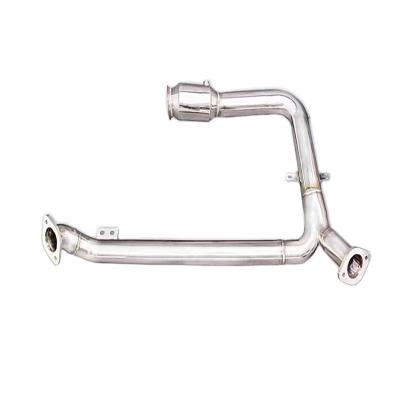 China Automotive Exhaust System High Performance Downpipe For PORSCHE Boxster 718 2.5 GTS 2017-  Catless Downpipe SS304 Stainless Steel Exhaust Manifold for sale