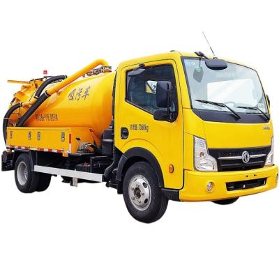 China Carbon Steel Combi Suction Sewage Sucker Sewer Jet Trucks With Mud And Water Tank Te koop