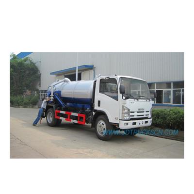 China New Design 3000 Liters Suction Truck Sewage Vacuum Tank 11 - 20T Te koop