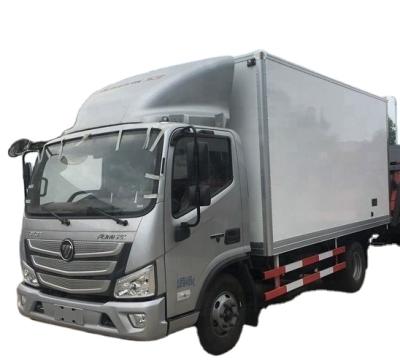 China Low Temperature Food Transport Refrigerator Truck Freezer Loading Van Truck Fresh Food Transport Freezer Food Small Te koop