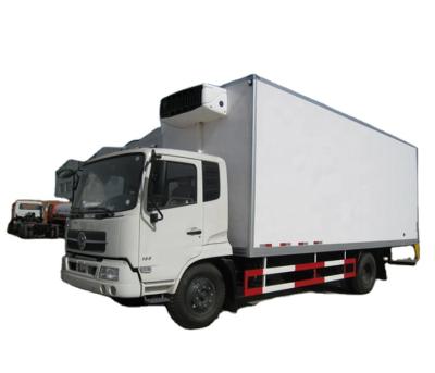 China Transport Freezer Food Factory Supply Refrigerator Cargo Truck Freezer Mobile Reefer Van Truck Te koop