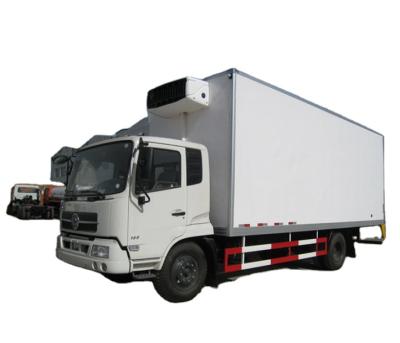 China Transport Freezer Food Factory Supply Refrigerator Cargo Truck Freezer Mobile Reefer Van Frozen Food Transfer Te koop