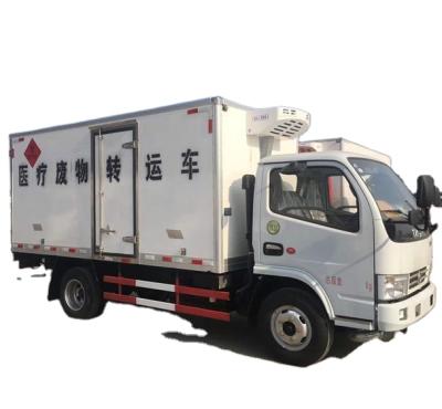 China Cheap Price 4x2 Garbage Removal And Hospital Waste Transfer Vehicles Medical Trucks With Refrigeration Function CLW5042XYY5 en venta