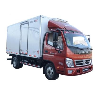 China Chinese Cheap 4x2 3-4 Ton Refrigerated Truck , Mini Refrigerator Truck 1 Units QLG5049XLC-A2 Te koop