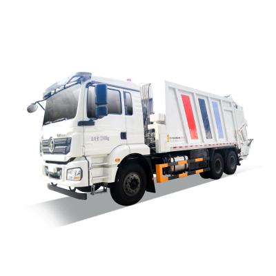 China Factory SHACMAN 25Ton Dump Truck Garbage Compactor Garbage Vehicle for sale