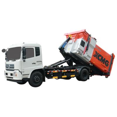 China Construction Works XCM-G Garbage Compactor 12 CBM Compressed Detachable Container Garbage Truck for sale