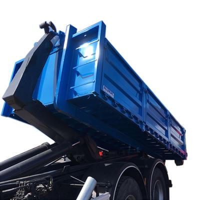 China Solid Waste Drops Landfill Waste Collection Truck Hook Lift Container Truck for sale