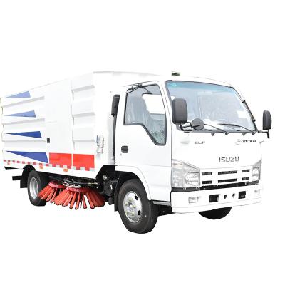 China Small City Road 4X2 city street sweeper and airport i suzu vacuum road sweeper truck for sale for sale