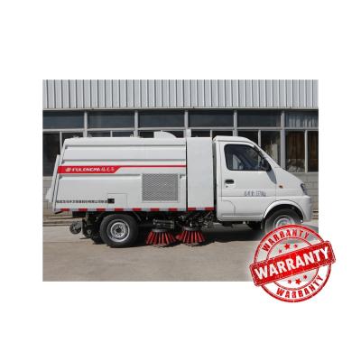 China Construction Material Shops 3Ton Small City Street Urban Road Sweeper Truck for sale