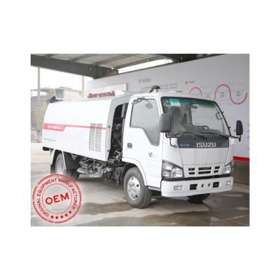 China Building Material Shops Outdoor Truck Mounted Vacuum Sweeper 1600L Road Sweeper Truck for sale