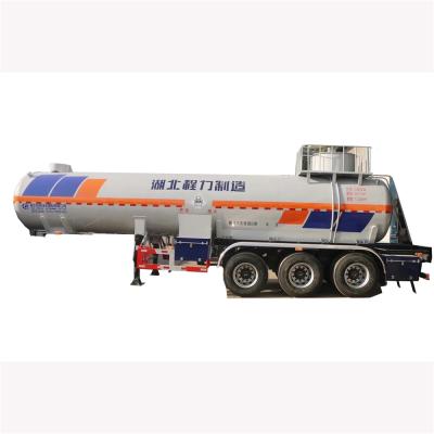 China High Quality Truck Trailer Chemical Goods Transport Semi Trailer 23000 Liters Sulfur Dioxide Transport Tank Semi Trailer for sale