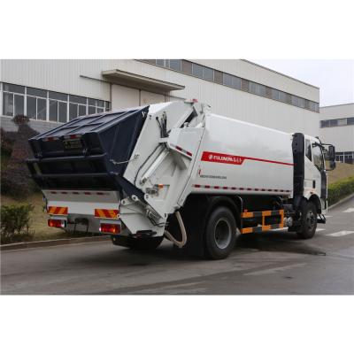 Chine Factory Hydraulic 12.5 CBM Compression Waste Compactor Garbage Trucks Sanitation Truck à vendre